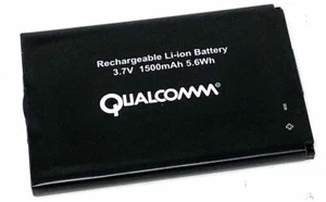 Qualcomm Rechargeable Li-ion Battery 3.7V 1500 mAH 5.6Wh P/N L10472001 - Picture 1 of 3