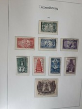Luxemburg 1945 - 1986 prächtige, gestempelte Sammlung + zahlreichen Extras!!