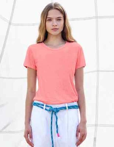 Sundry Boy Tee Pigment  Neon Pink Sz 1 (SMALL) NWT MSRP $68 - Picture 1 of 6