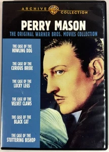 Perry Mason Original Warner Bros. Movies Collection DVD 1934 Mystery Classic - Imagen 1 de 5
