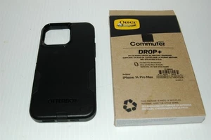 OTTER BOX COMMUTER SERIES DROP IPHONE 14 PRO MAX HÜLLE - SCHWARZ NEU IN BOX (GEÖFFNET) - Bild 1 von 4