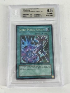 YuGiOh Ancient Sanctuary Dark Magic Attack 1st First Edition #AST-095 BGS 9.5 - Picture 1 of 2