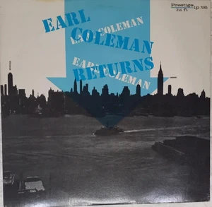 Earl Coleman Returns VINILE LP 33" Cool Jazz Prestige P-7045, OJC-187 Cy Coleman - Picture 1 of 8