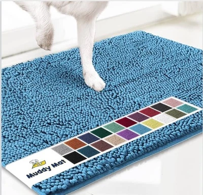 Muddy Mat® Non-Slip Washable Pet Rug, Quick Machine Washable Indoor Outdoor mat - Image 1 of 4