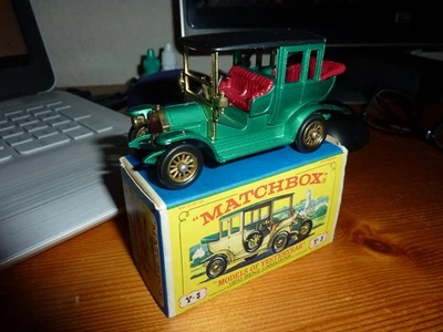 Matchbox Models Of Yesteryear Y-3, 1910 Benz Limousine WITH EARLY BOX - Image 1 of 4