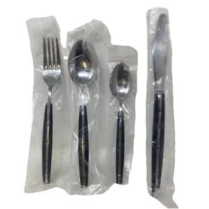 4 PCS. Lifetime Bamboo Flatware Set  - Picture 1 of 3