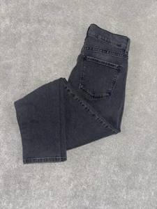 mott bow mom jeans gray Black wash 26x28 - Picture 1 of 10