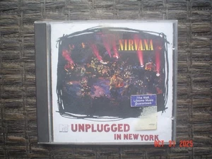 1994 NIRVANA UNPLUGGED IN NEW YORK CD WITH 8 PG FOLDOUT - NICE SHAPE - Bild 1 von 3