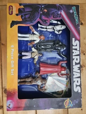 Star Wars Bend-Ems-NIB 6-piece Set Lando Ackbar Chewbacca Stormtrooper Vader - Image 1 of 4