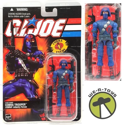 Figura de acción GI Joe Cobra Infantry Forces cobra Trooper 2005 Hasbro #61943 Foto 1 de 4