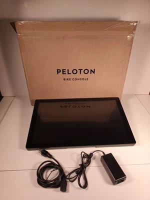 Peloton Bike Console Touchscreen Monitor 001 First Gen W/ Power Supply  - Image 1 of 4