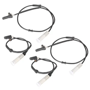 For BMW E38 740i 740iL 750iL Front Rear Left Right ABS 4x Wheel Speed Sensor - Picture 1 of 9