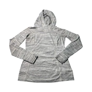 Cuchara Lululemon Runderful manga larga para mujer 6 Space Dye camuflada blanca plateada - Imagen 1 de 4