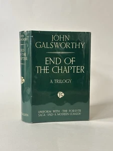 Ende des Kapitels, John Galsworthy. 1. Auflage 1935 im Schutzumschlag - Bild 1 von 3