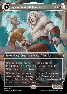 x1 Ajani, Nacatl Pariah // Ajani, Nacatl Avenger MH3 MTG 442 BORDERLESS 1x - Bild 1 von 1
