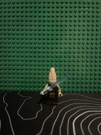 LEGO Star Wars Ki-Adi Mundi Minifigure with Lightsaber 75206