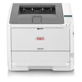 Oki B512DN A4 Mono Laser Printer - Image 1 of 3