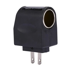 Wall Power AC To 12V DC Car Charger Cigarette Lighter Converter Adapter US P BEA - Picture 1 of 12