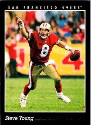Steve Young 1993 Score #255 Football Card - Image 1 of 2