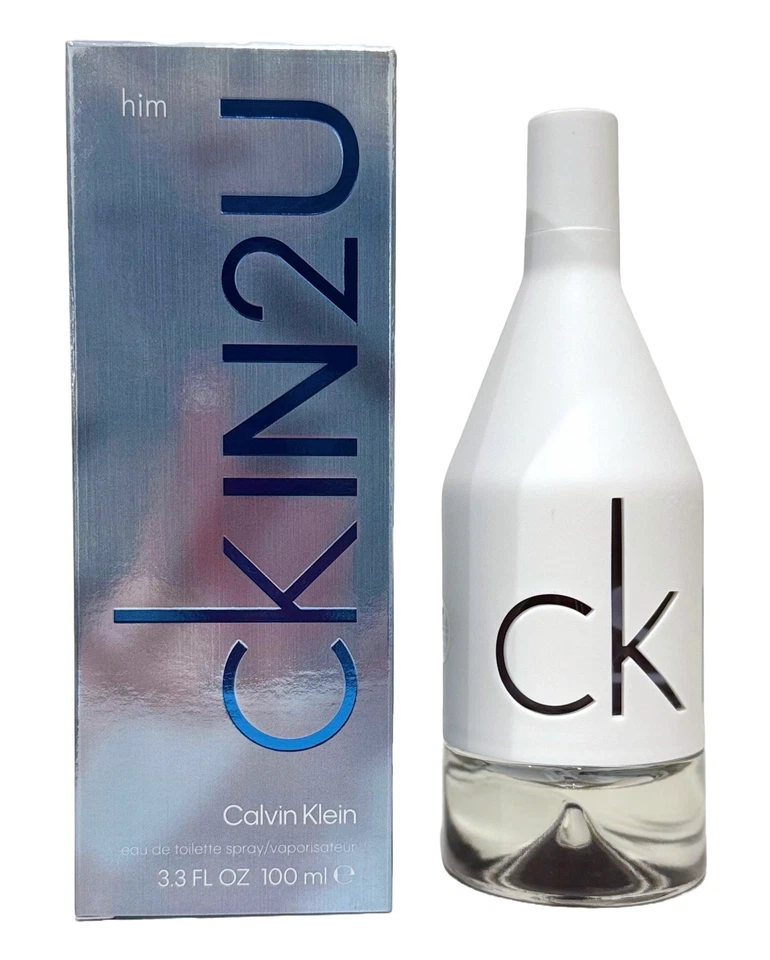 CK IN2U HIM para Hombre 3.3 OZ Eau de Toilette Spray NUEVO EN CAJA 100% AUTÉNTICO Foto 1 de 1