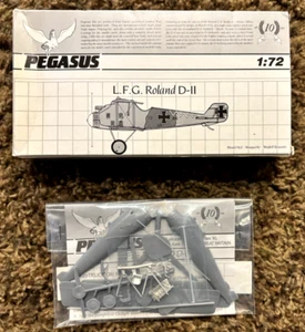 Pegasus 1/72 WWI German L.F.G. Roland D~II Airplane Model Kit - Sealed Parts - Picture 1 of 6