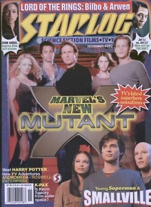 Starlog Magazine #292 November 2001 Marvel's New Mutant TV's latest superheroes - Picture 1 of 2