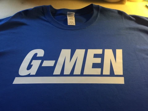 t-shirt NEW YORK GIANTS G-MEN custom made 3XL-Med several colors Cover