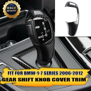 Gear Shift Knob Cover Head Trim for BMW F30 F10 F15 F07 F20 F21 F22 F32 F34 F35 - Foto 1 di 11
