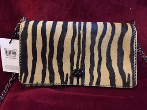 Coach 1941 nuovo con etichette polpaccio stampato Dinky Tiger giallo nero F38209 DK/FBD - Foto 1 di 8