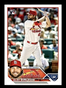 2023 Topps Serie 2 Alec Burleson #622 RC Novato Cardenales de San Luis - Imagen 1 de 2
