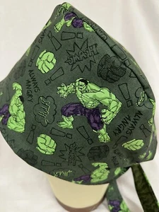Men/Women Surgical Scrub Cap Lined Comics Cool Cap 100% Cotton - Picture 1 of 3