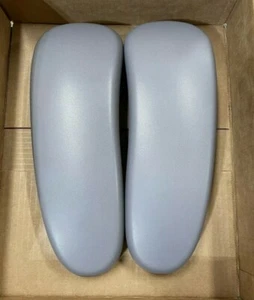 New Classic Herman Miller Aeron Arm Pads for all sizes A B C (Titanium Grey)Pair - Picture 1 of 5