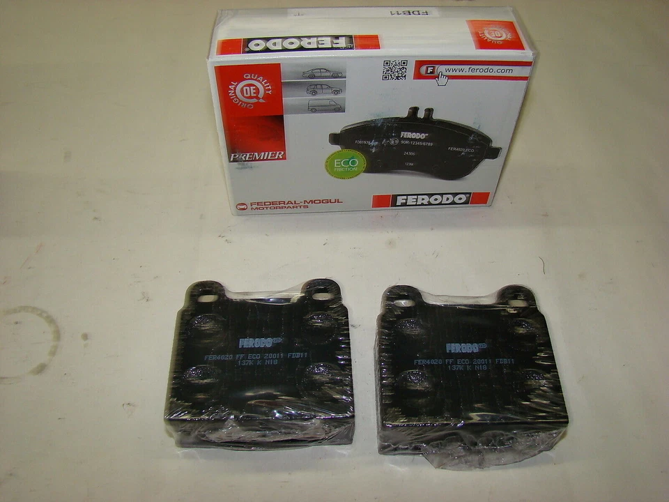 Pastillas de freno delanteras premium Alfa Romeo Spider Ferodo 65-94 TOTALMENTE NUEVAS Montreal Foto 1 de 1