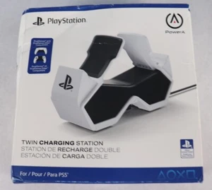PowerA Playstation 5 PS5 Twin Charging Station New - Picture 1 of 3