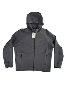 Nike Sportswear Tech Fleece Windrunner Hoodie Anthracite Black FB7921-060 4XL - Picture 1 of 12