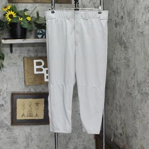 majestic Boys 2 Button Back Pockets Youth Baseball Pants 8300 Gray L - Picture 1 of 6