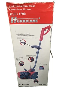 Schneekehrmaschine Elektrische Schneefräse Schneeräumgeräte Schneefräse 1500W - Bild 1 von 2