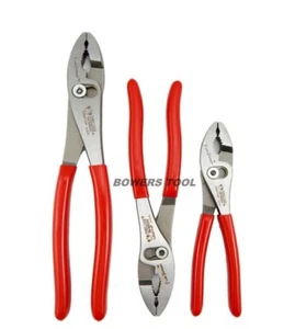 Wilde Tool 3 pz pinza di fissaggio a filo per giunto scorrevole combinato set 6 8 10 pinze USA - Foto 1 di 4