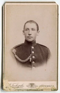 Portrait - Soldat mit Schützenschnur & Eichel - Bild 1 von 1