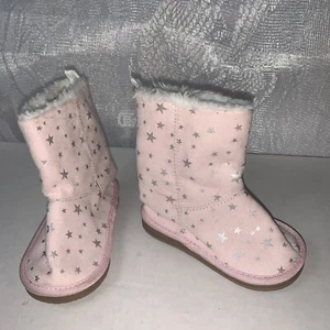 GYMBOREE PINK BOOTS SIZE 4 - Picture 1 of 4