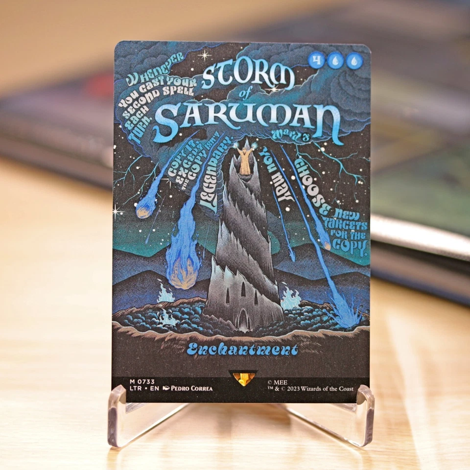 Storm of Saruman M Poster Regular #733 | LTR The Lord Of The Rings | MTG - Image 1 of 1