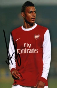 ARSENAL & SWITZERLAND: MARTIN ANGHA SIGNED 6x4 ACTION PHOTO+COA - Picture 1 of 1