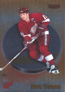 1998-99 Bowman's Best Hockey #1 Steve Yzerman Detroit Red Wings
