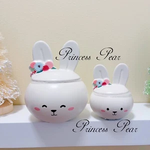 Starbucks Thailand Rabbit Year Becher mit Ohren Deckel 12oz & 3 Oz US Verkäufer - Bild 1 von 11