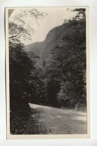 Real Photo Postcard Winding Country Road pmkd Montgomery VT - Picture 1 of 1