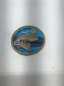 FLW Outdoors Master Angler Embroidered Patch Bass Fishing Derby - Picture 1 of 2