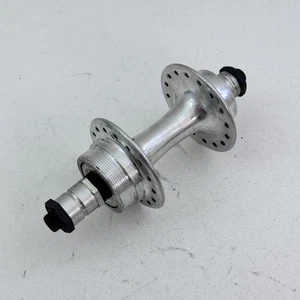 Vintage Specialized Rear Hub 32 Hole 32h 126 mm Freewheel QR 80s MTB Silver A05 - Picture 1 of 11
