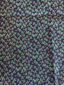 Fabric. 1 Yd X 44". New - COTTON FABRIC. Birdhouses And Trees - Picture 1 of 2