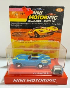 Ideal Mini-Motorific STING RAY in Blue - New in Original Box - Picture 1 of 8