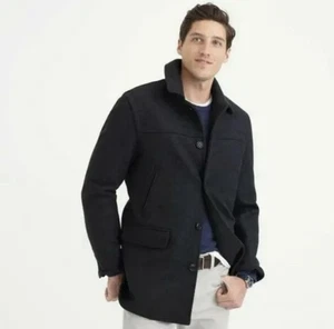 J. Crew Men’s Thinsulate Wool Cashmere Blend Jacket Gray Size Large - Picture 1 of 7